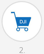 Make a purchase on the DJI Store